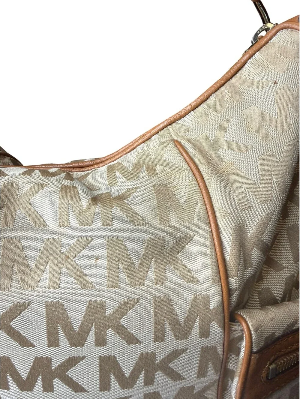 Michael Kors Y2K Gansevoort Large Signature Monogram Hobo Shoulder Bag